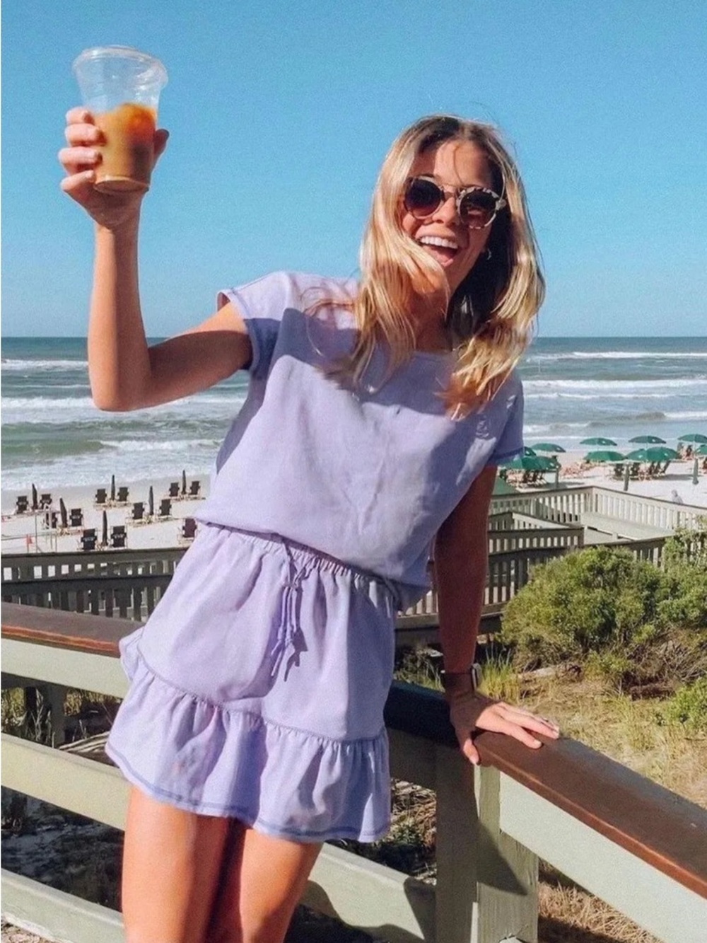 Molly Moran Lavender Run Around Set